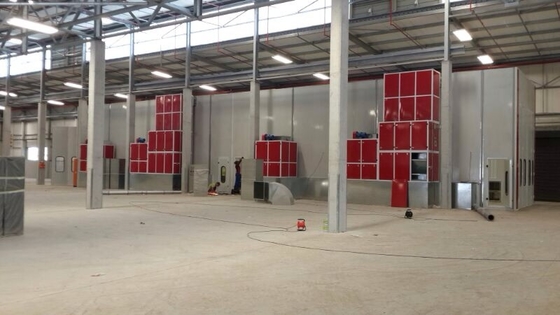 Norme de la CE de cabine de peinture de jet d'industrie pour la peinture d'autobus