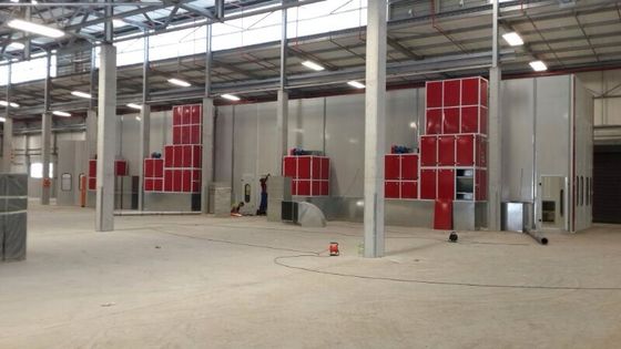 qualité Norme de la CE de cabine de peinture de jet d'industrie pour la peinture d'autobus usine