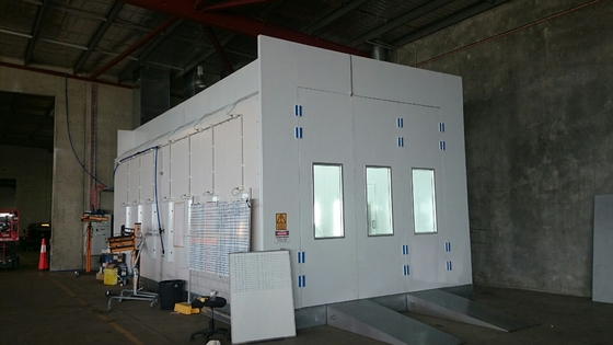 La cabine de jet de bus de commande de PLC peignent la pièce pour l'usine d'autobus en Australie