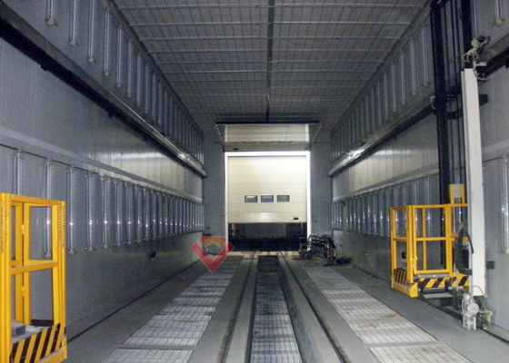 Commande dans toute la cabine de peinture pour des cabines de peinture de métro d'usine de train