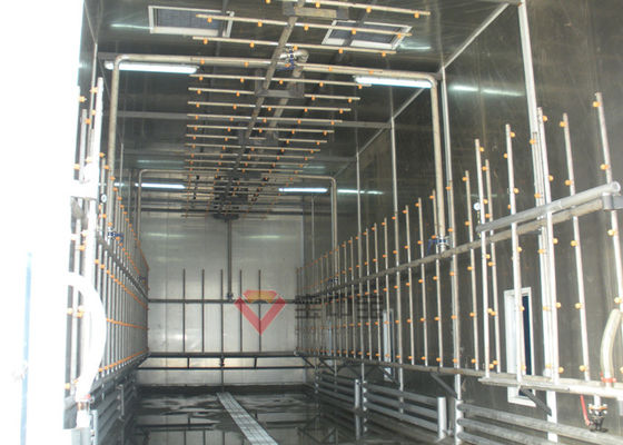 qualité Cabine d'essai d'eau pour l'inspection de fuite de conception adaptée aux besoins du client par véhicule usine