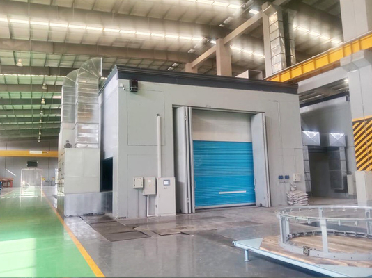 Cabine militaire de peinture pour les équipements de peinture de réservoir pour l'usine militaire