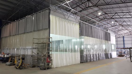 qualité la station de préparation de rideau en PVC a galvanisé le produit militaire de peinture blanche de couleur de tôle d'acier usine