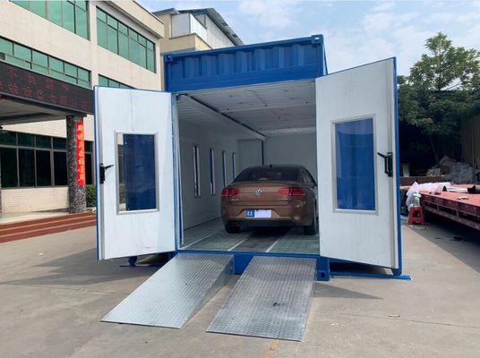 qualité Pièce mobile portative de peinture de style de récipient de cabine de jet pour la peinture de voiture usine