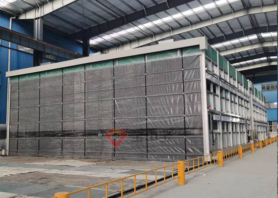 qualité Cabine escamotable de peinture de machines lourdes pour l'objet adapté aux besoins du client en métal usine
