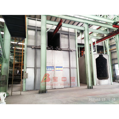qualité Profil en acier professionnel d'équipement de revêtement cabine de pulvérisation de peinture de revêtement de pièce usine
