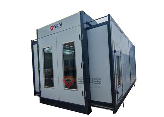 qualité La cabine de jet mobile avec le conteneur d'expansion de mur latéral peignent la pièce pour la voiture usine