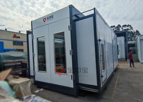 qualité Pièce de peinture de jet de cabine d'expansion d'oscillation de mur latéral de conteneur portatif automatique de voiture usine