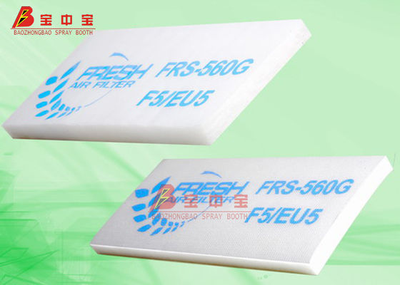 Filtre chinois de plafond de fibre de verre/filtre de plancher pour la pièce de peinture de jet