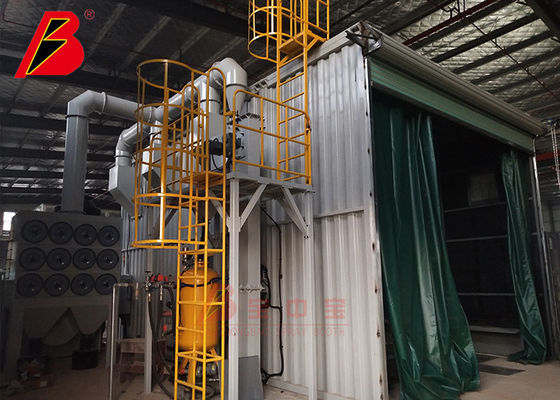 qualité BZB de nettoyage extérieur sablant la pièce usine