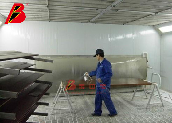 qualité Cabine de peinture de meubles en bois de rideau en eau usine