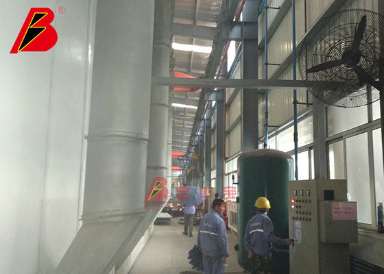 qualité 69kw de nettoyage extérieur automatique sablant la pièce usine