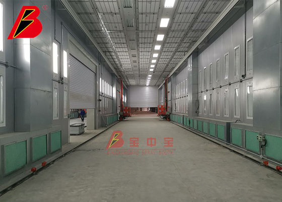 qualité cabine industrielle électrostatique de peinture de jet 10um par le système de contrôle intelligent usine