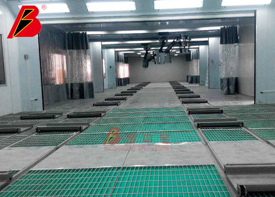 qualité Ligne des véhicules à moteur de jet de station de préparation de tôle de station de réparation rapide double usine