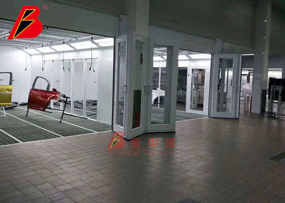 qualité Ligne de station de préparation de cabine de peinture de lampe infrarouge pour le magasin de service de voiture usine