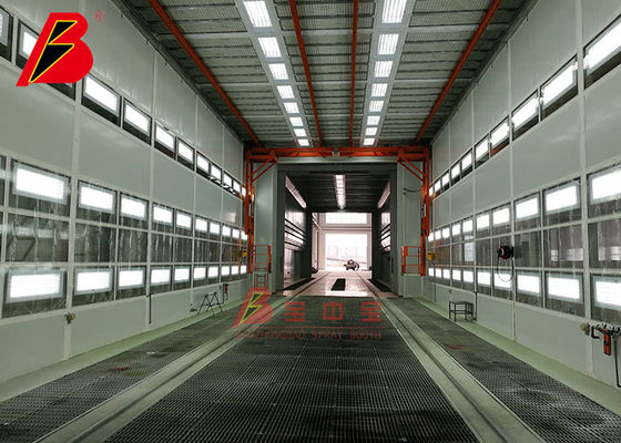 qualité Grande cabine de jet industrielle de l'équipement 50um avec le système futé usine