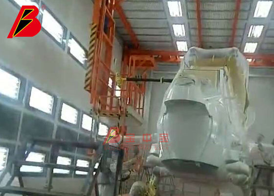 Cabine de jet industrielle d'hélicoptère aérospatial de la CE