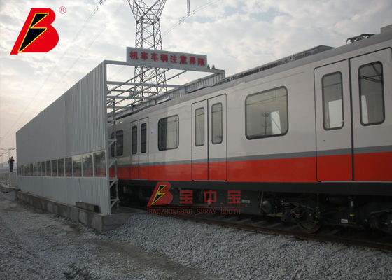 qualité Pièce d'essai de l'eau IP65 du véhicule 6900mm de train pour l'essai de scellage de l'eau automatique usine