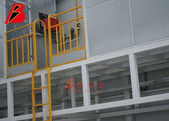 qualité Dig Ground Diesel Truck Container faisant les lignes cuire au four de peinture 60um industrielles usine