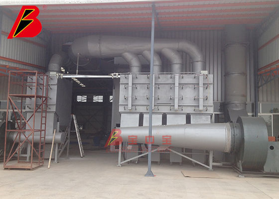 qualité 69kw nettoyant sablant la pièce pour le grand conteneur usine