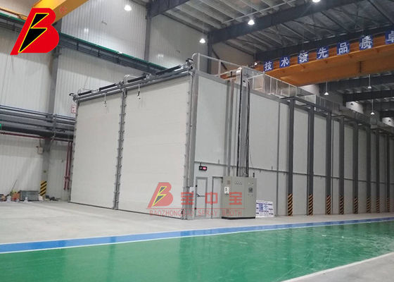 Cabine de jet industrielle de cuisson de salle 49KW pour le camion de véhicule