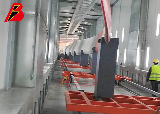 qualité Lame de vent faisant la cabine cuire au four de jet 10um industrielle avec l'échappement latéral usine