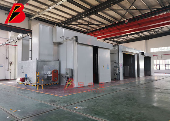qualité Chaîne de production continue de pistolage de TUV 60um pour les portes électriques de glissement usine