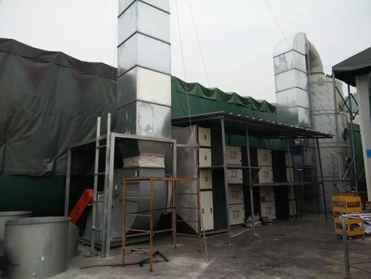 qualité Système catalytique de COV de combustion pour le projet de traitement de gaz résiduel de la poussière usine