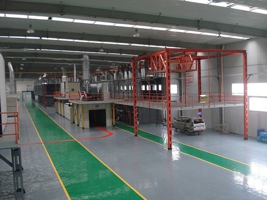 qualité Électrophorèse futée de transit de TUV ligne de peinture de voiture de 40 microns usine