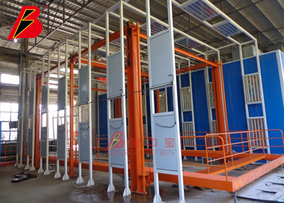 qualité Grandes cabines industrielles utiles de peinture du chariot TUV usine