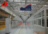Ligne d'éclairage d'inspection de dommages pour la chaîne de production de peinture de Customied projet à Tchang-tchoun FAW