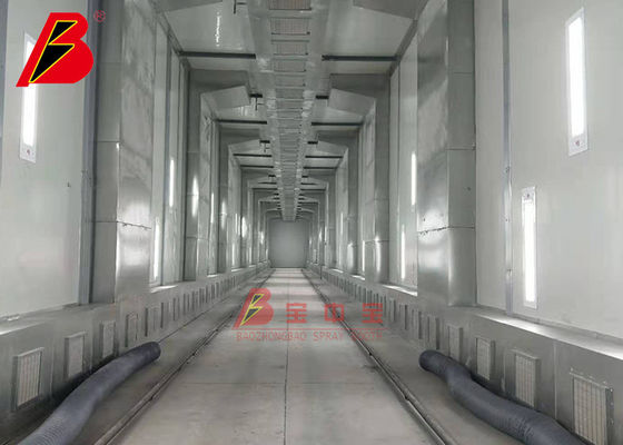qualité Pièce de séchage de cercle d'Internel lignes de peinture industrielles de 20 microns usine