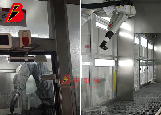 qualité Ligne automatique de système de peinture de contrôle de robot équipement de peinture pour la production de voitures de marque usine