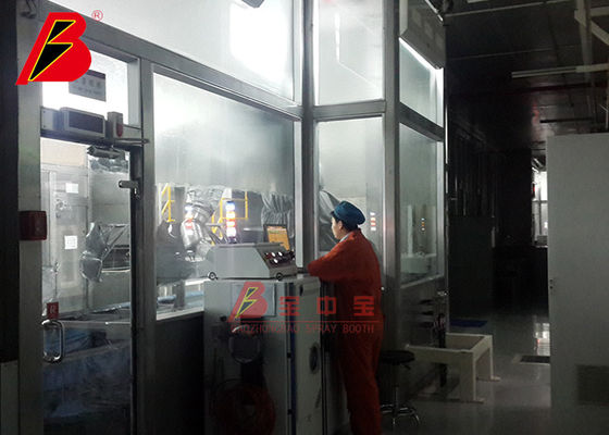 qualité Contrôle facile pour la chaîne de production de peinture de robot usine de peinture d'équipement de qualité usine