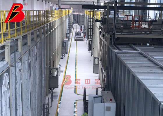 qualité Chaîne de production de Pretreament de structure métallique chaîne de production de peinture automatique de Customied projet usine