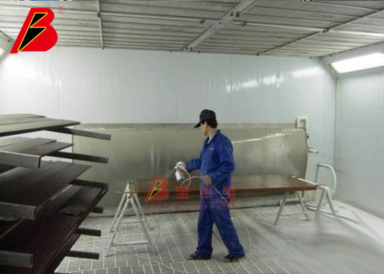 qualité Cabine de peinture du Cabinet 34.5KW avec le système de filtre de rideau en eau usine