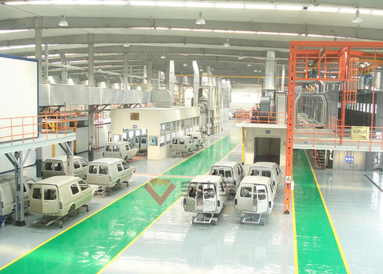 La chaîne de production de peinture automatique de robot intelligent dans des équipements de peinture de voiture de profession de projet de Faw rayent