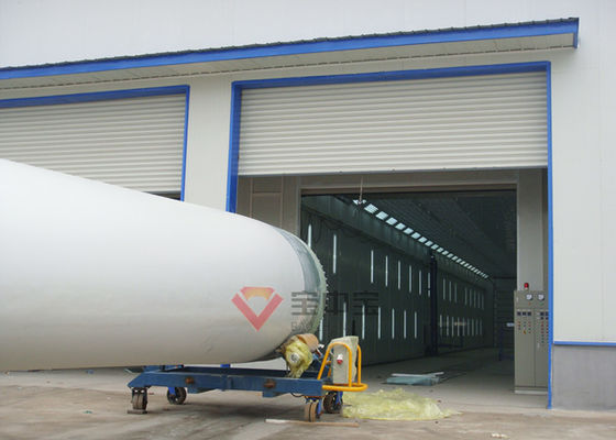 qualité Turbine de vent de pièce de jet de lame de vent de Customied la grande domine les équipements de peinture usine