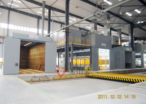 qualité Chariot à plancher pour le déplacement électrique de cabine de peinture d'industrie de transport de véhicule pour les machines lourdes usine