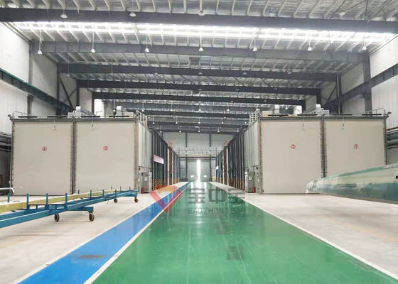 qualité Peignez la cabine de cuisson de grande de vent de pièce de séchage peinture de lame avec la porte de roulement électrique usine