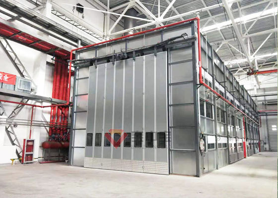 Des cabines de peinture industrielles de 49 kW