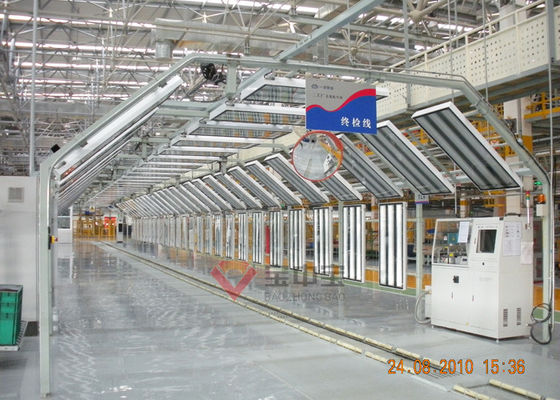 qualité Lumière de structure métallique vérifiant la chaîne de production de peinture de Customied projet usine