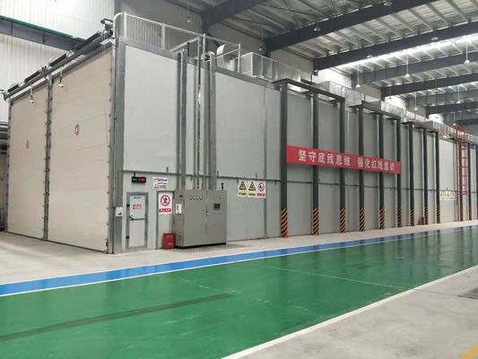 qualité Fournisseur de cuisson de Chine de pièce d'industrie de cabine de jet d'industrie de lame de vent de TUV usine