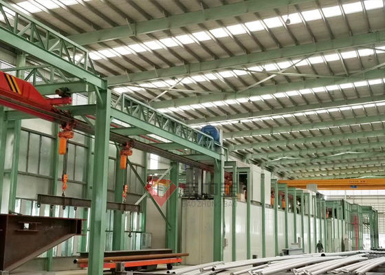 La fabrication d'acier de solides solubles peignent la chaîne de production de peinture d'Oven Customied