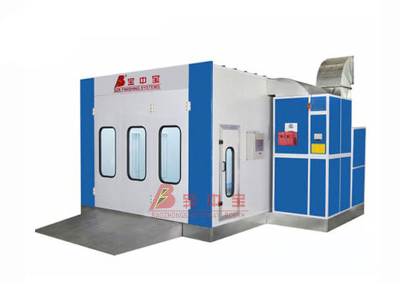 Cabine de jet de voiture de salle de contrôle de micro-ordinateur séchant la pièce de peinture de jet