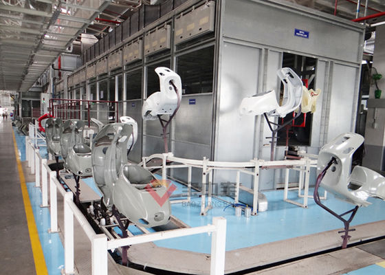 qualité Ligne de peinture automatique de moto équipements de peinture intelligents d'entraînement à chaînes peignant la chaîne de production usine