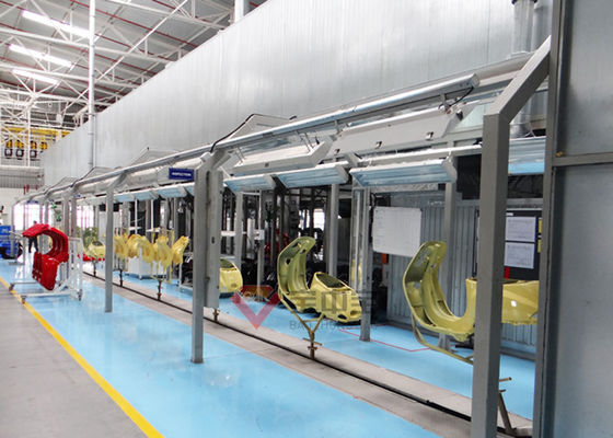qualité Chaîne de production de peinture de jet de moto équipement automatique de peinture au pistolet usine