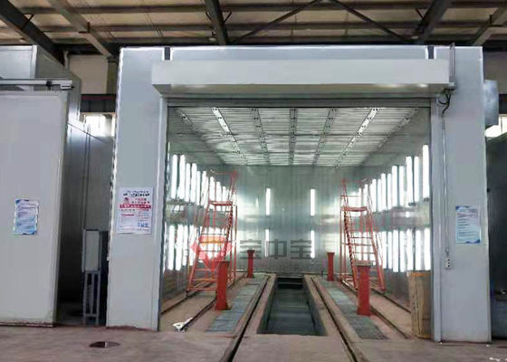 qualité Cabine de jet militaire avec la cabine de peinture de plate-forme de fonctionnement de Manlift usine