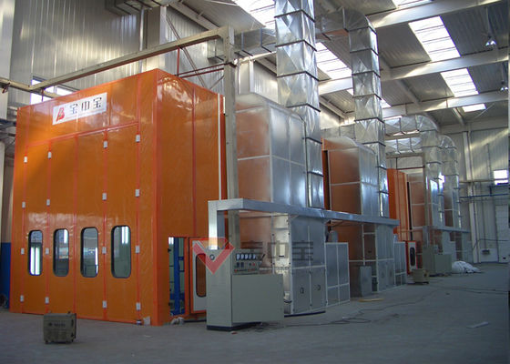 qualité Cabine de jet de courant descendant de circulation d'air de chambre de peinture d'autobus pleine pour le véhicule usine