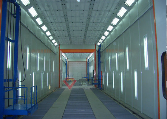 Ascenseur d'homme dans la plate-forme de levage de la cabine 3D de peinture d'autobus pour la cabine de jet de camion